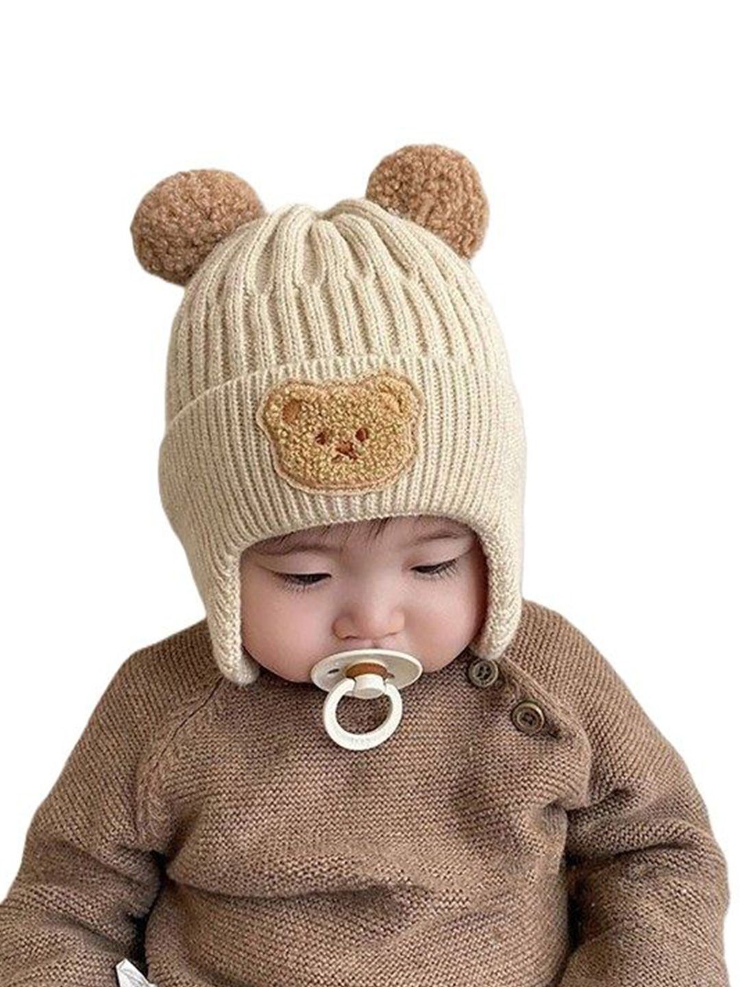 Gajraj Unisex Kids Woollen Beanie-picture-22