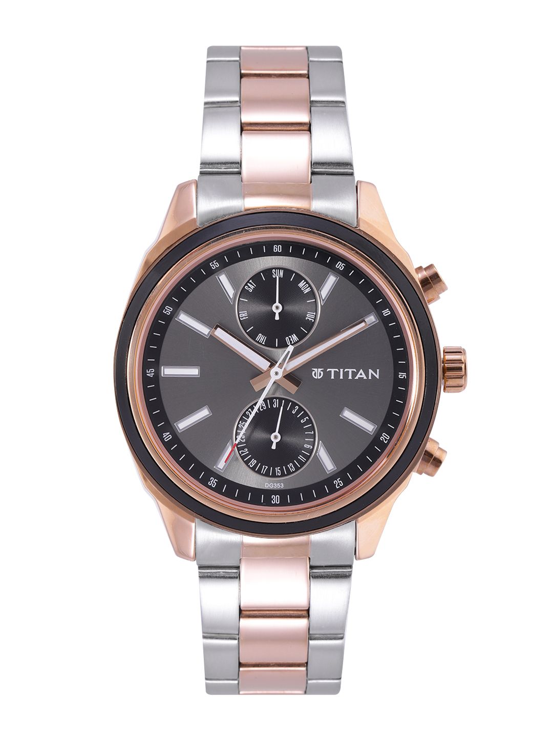 Titan Men Analogue Multi Function Watch - 1733KM03-image-18