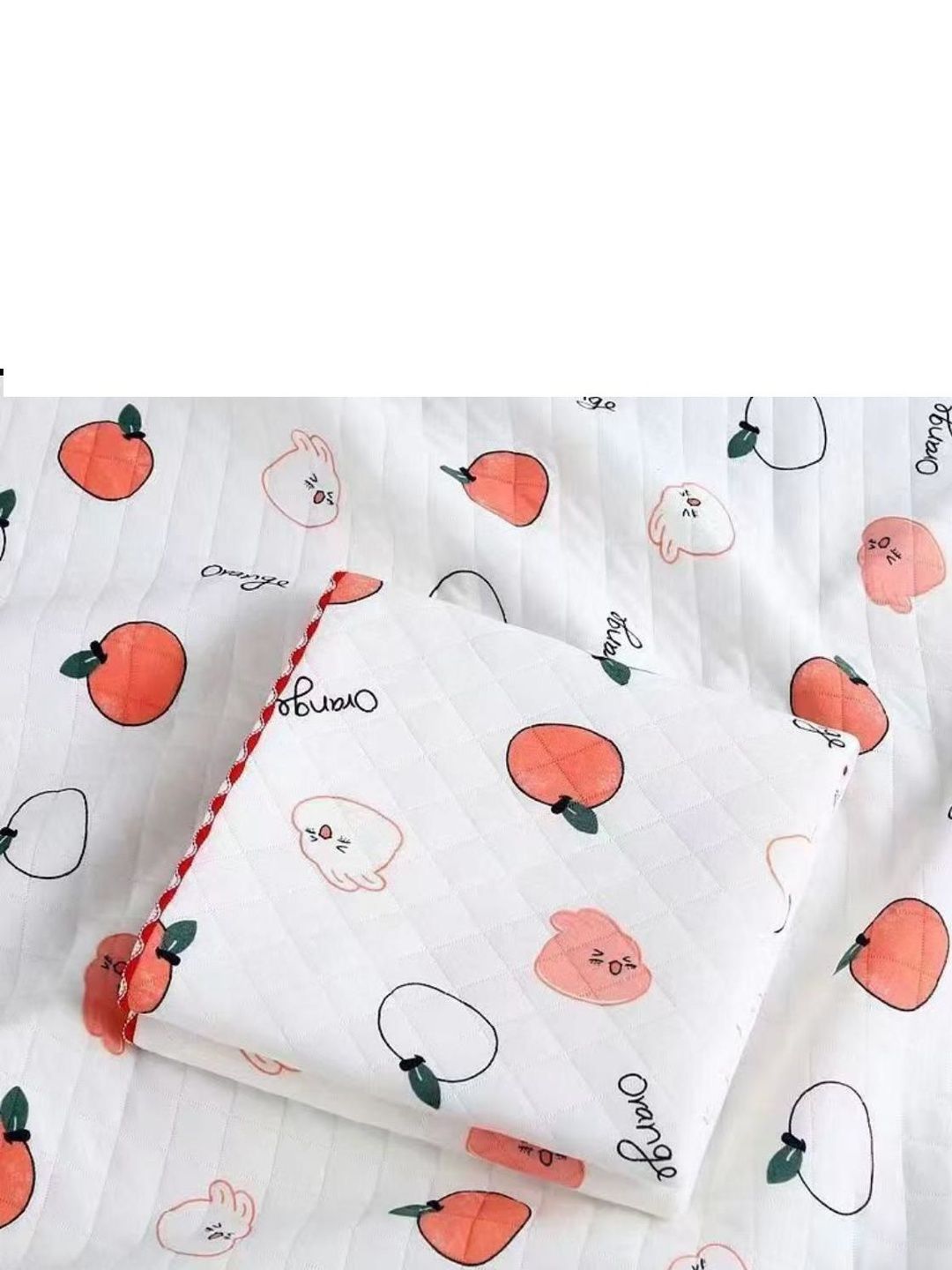 Reexplore Unisex Kids White & Multicoloured Mild Winter 120 GSM Blanket-image-35