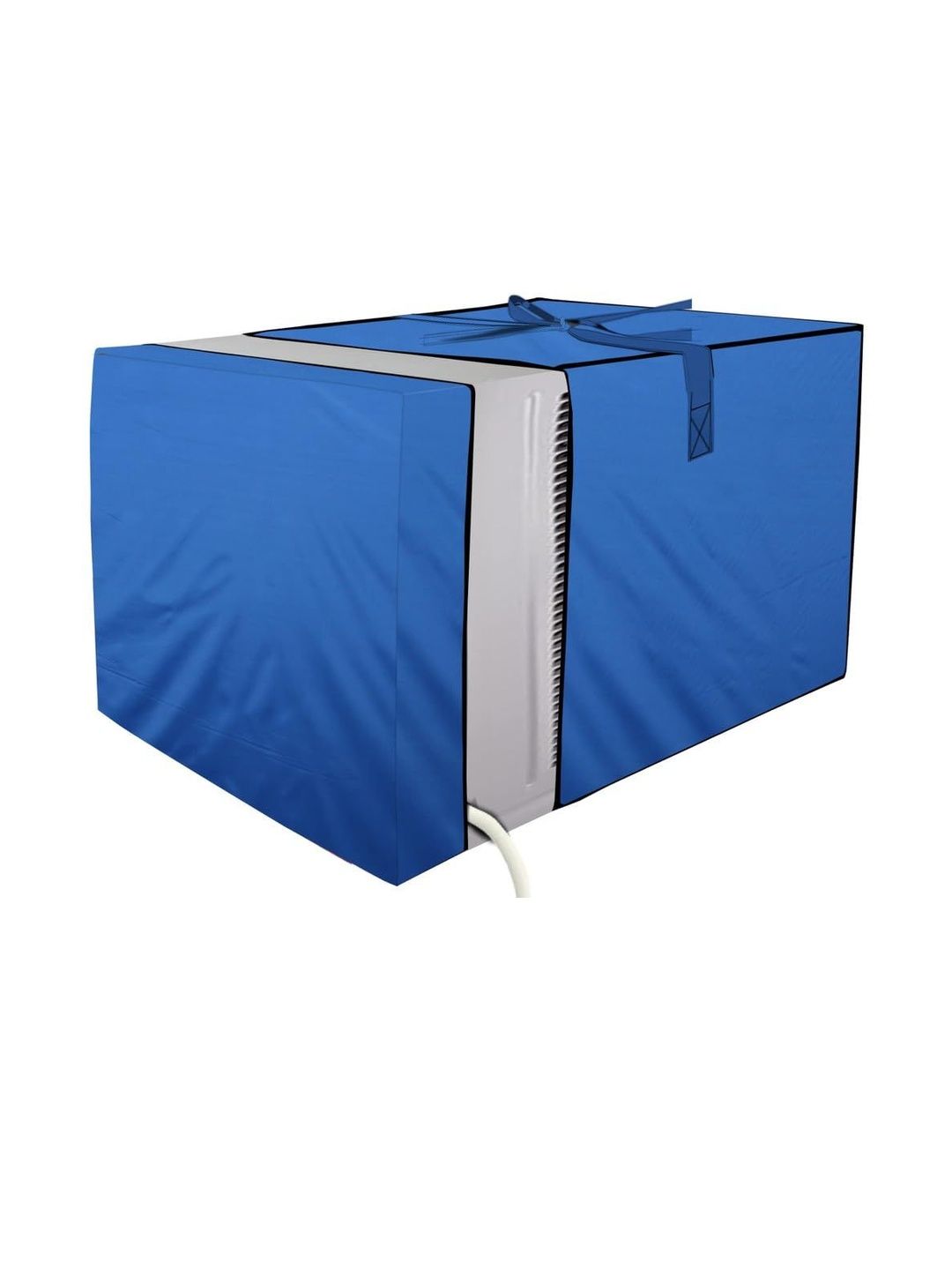 Stylista Blue Solid Waterproof Air Conditioner Covers-picture-27