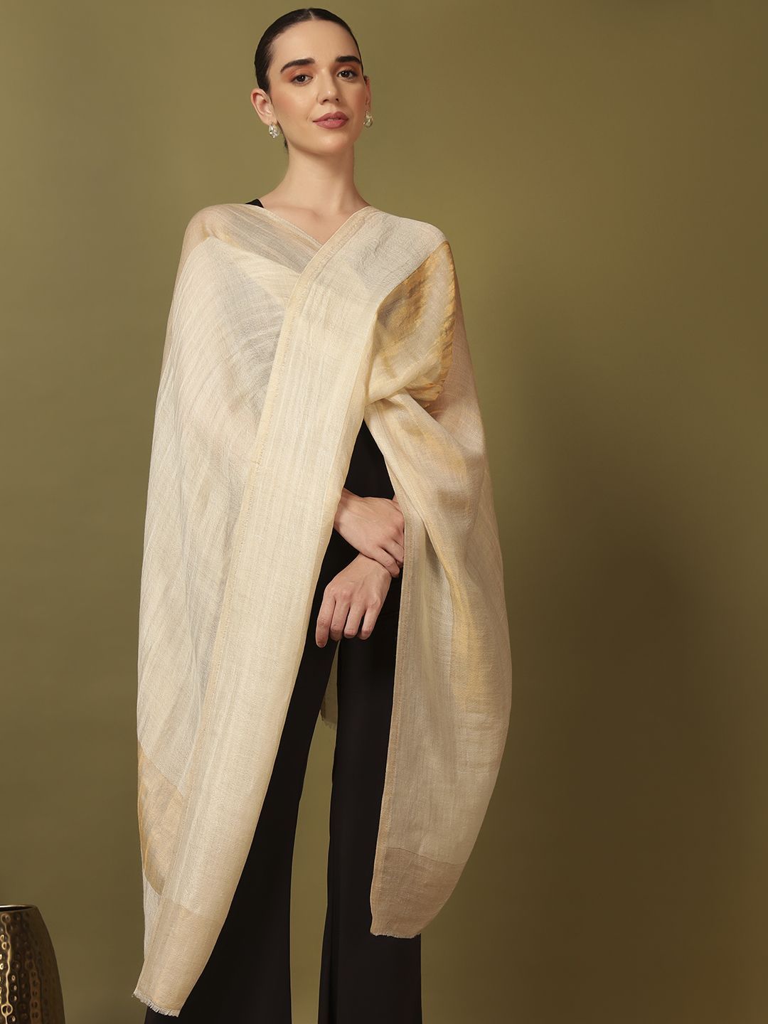 Pashmoda Wool Reversible Shawl