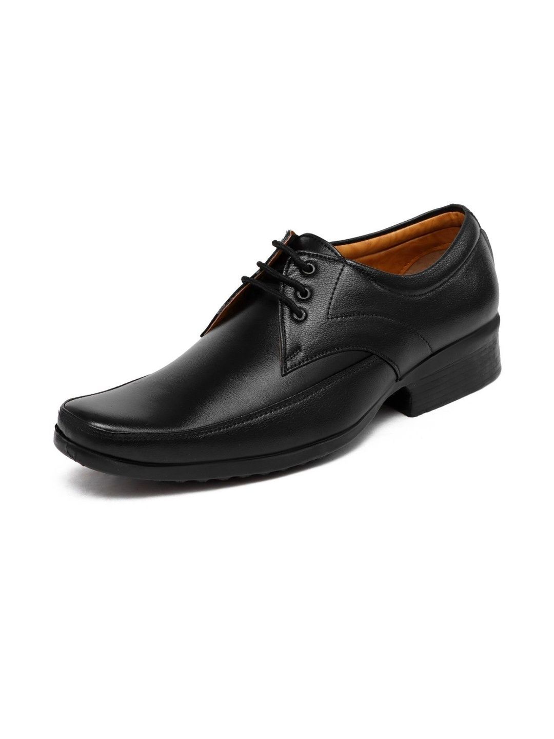 Groofer Men Lace Up Mid Top Formal Oxford Shoes-picture-31