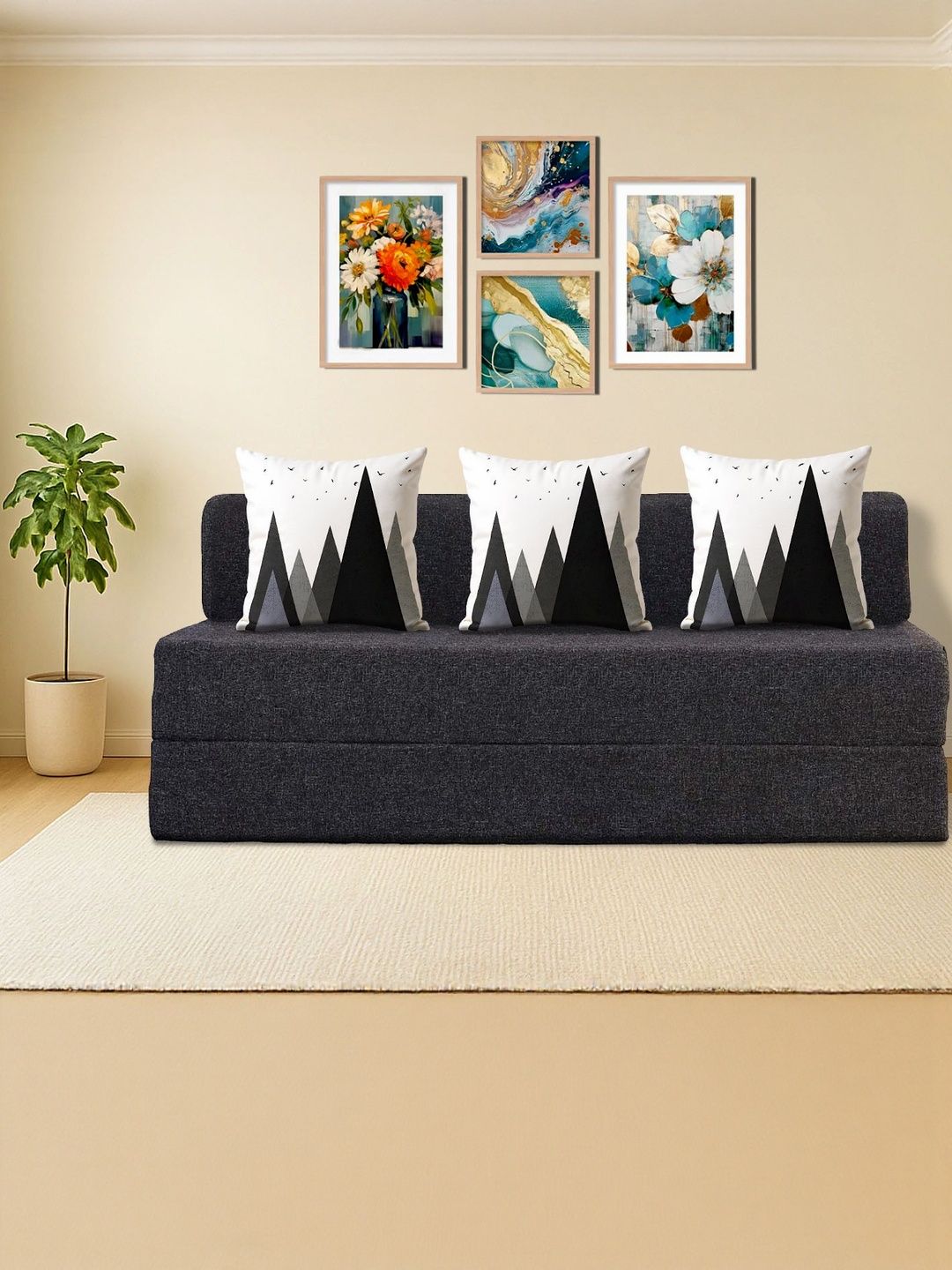 Clex Space-Saving Premium Sofa Cum Bed