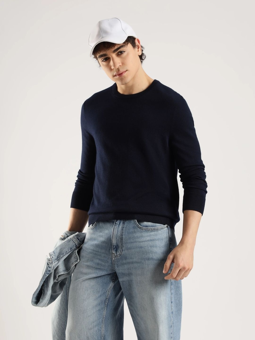 Calvin Klein Jeans Men Round Neck Long Sleeves Pullover-picture-41