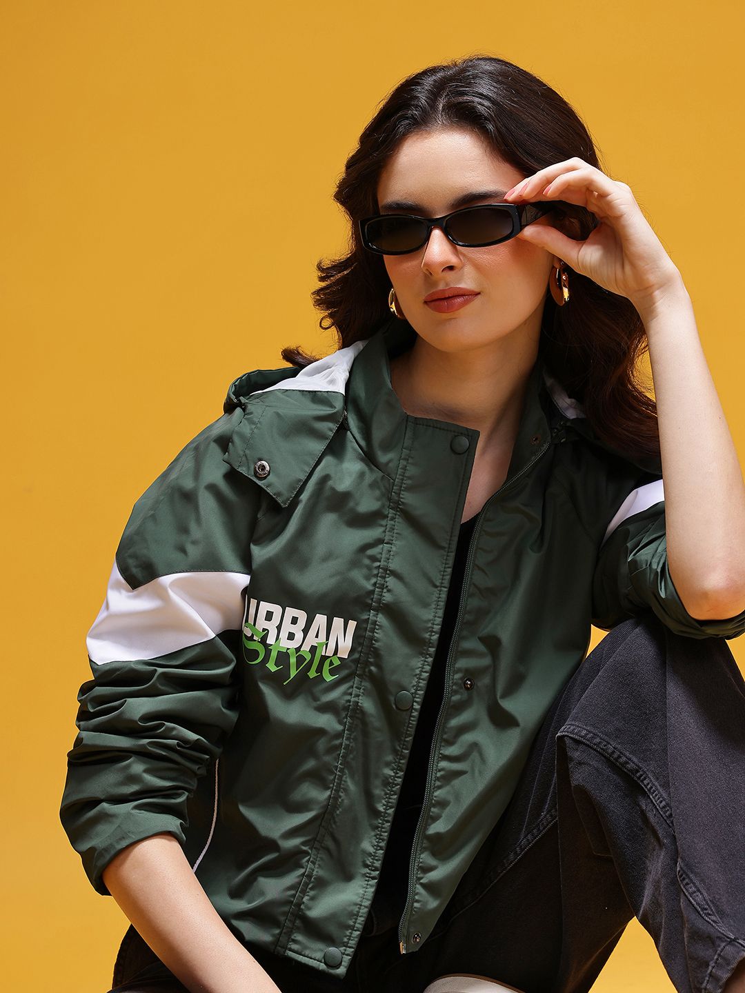 HERE&NOW Typography Crop Tailored Jacket-picture-48