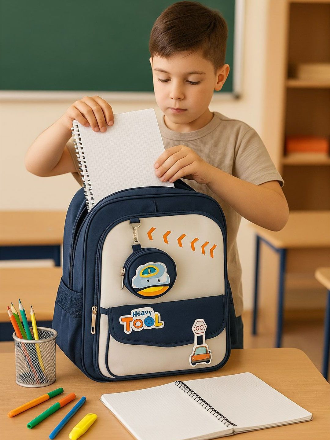 ZEVORA Kids Graphic Backpack