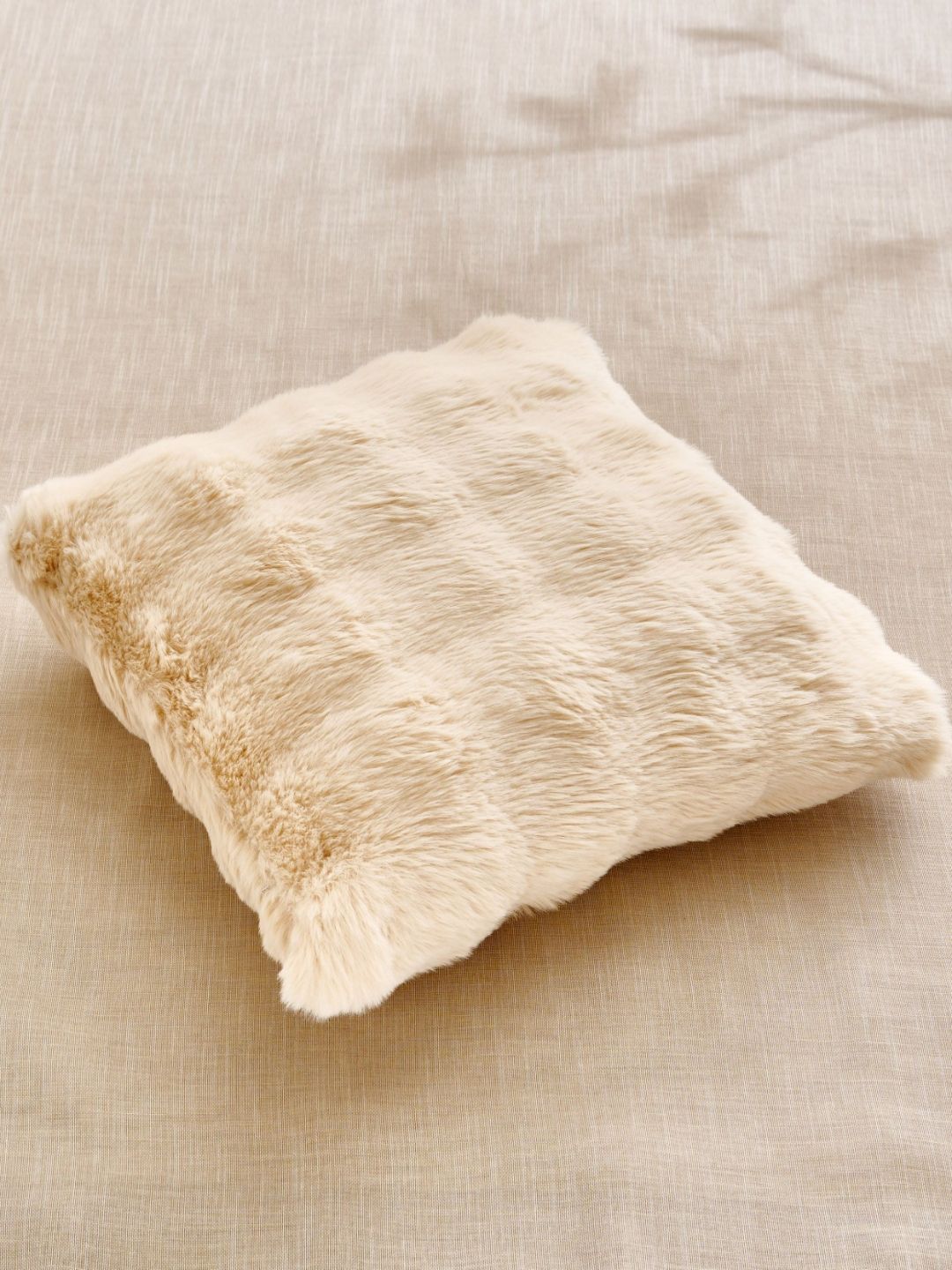 Home Centre Ebony Earthy Bubble Beige Square Shaped Pre-Filled Cushion-picture-25