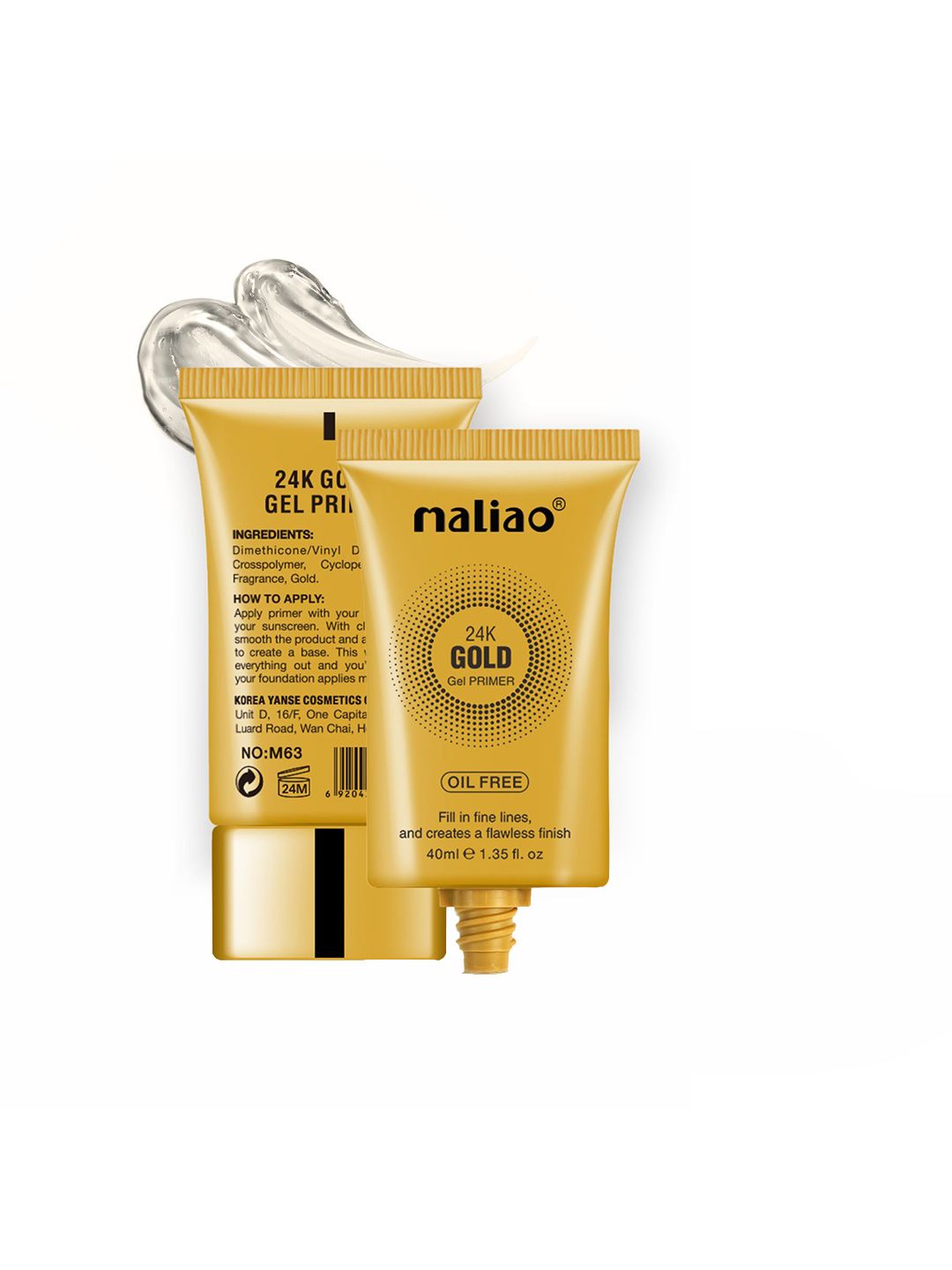 Maliao Gold Face Makeup Primer
