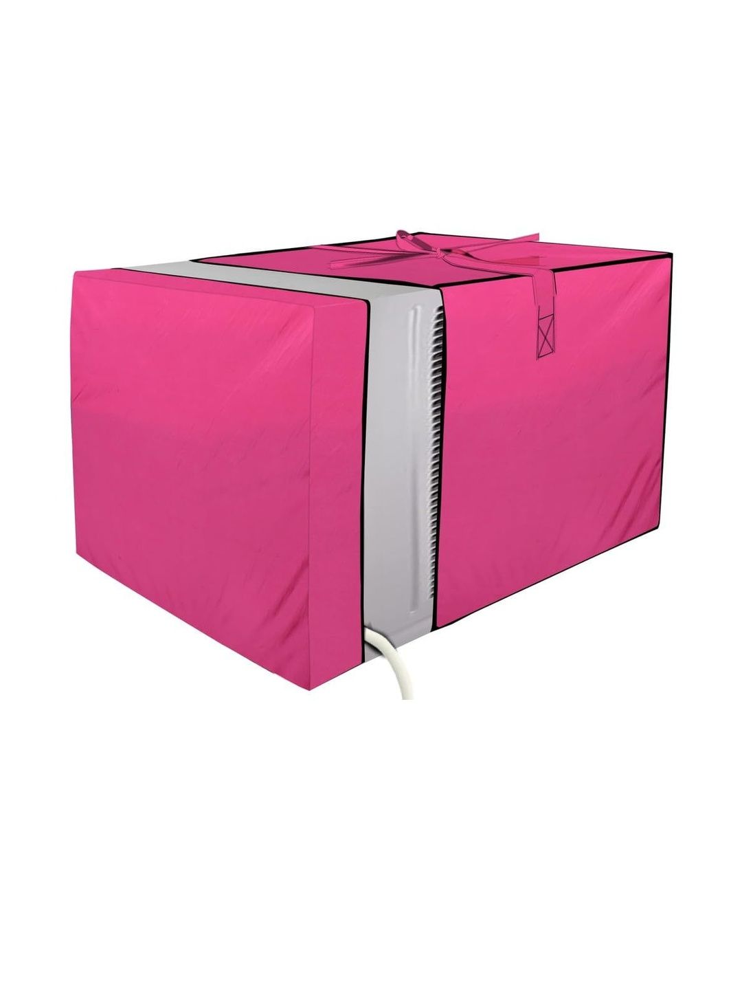 Stylista Pink Solid Waterproof Air Conditioner Covers-picture-20
