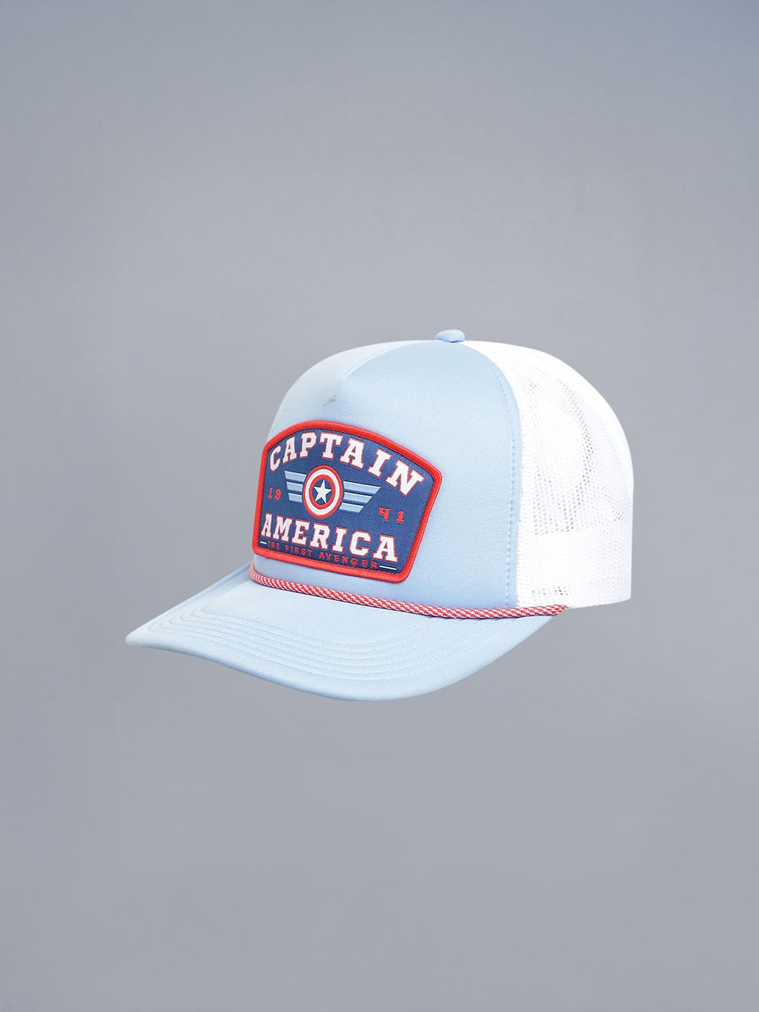 Free Authority Men Captain America Printed Cotton Snapback Cap-picture-28