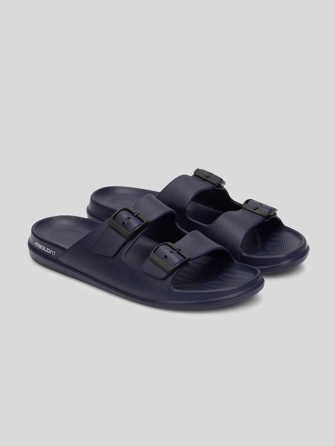 BOLDFIT Men Navy Walking Sliders-picture-14