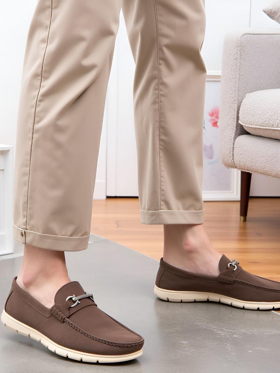 Mast & Harbour Men Slip-On Loafers-picture-17