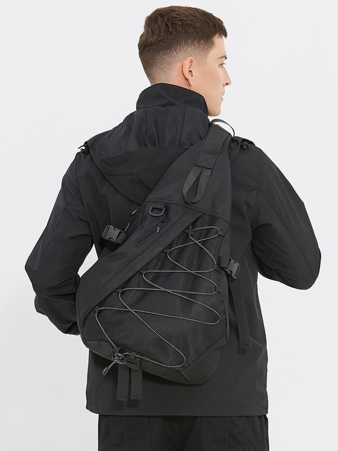 Mast & Harbour Men Tasselled Backpack-picture-41