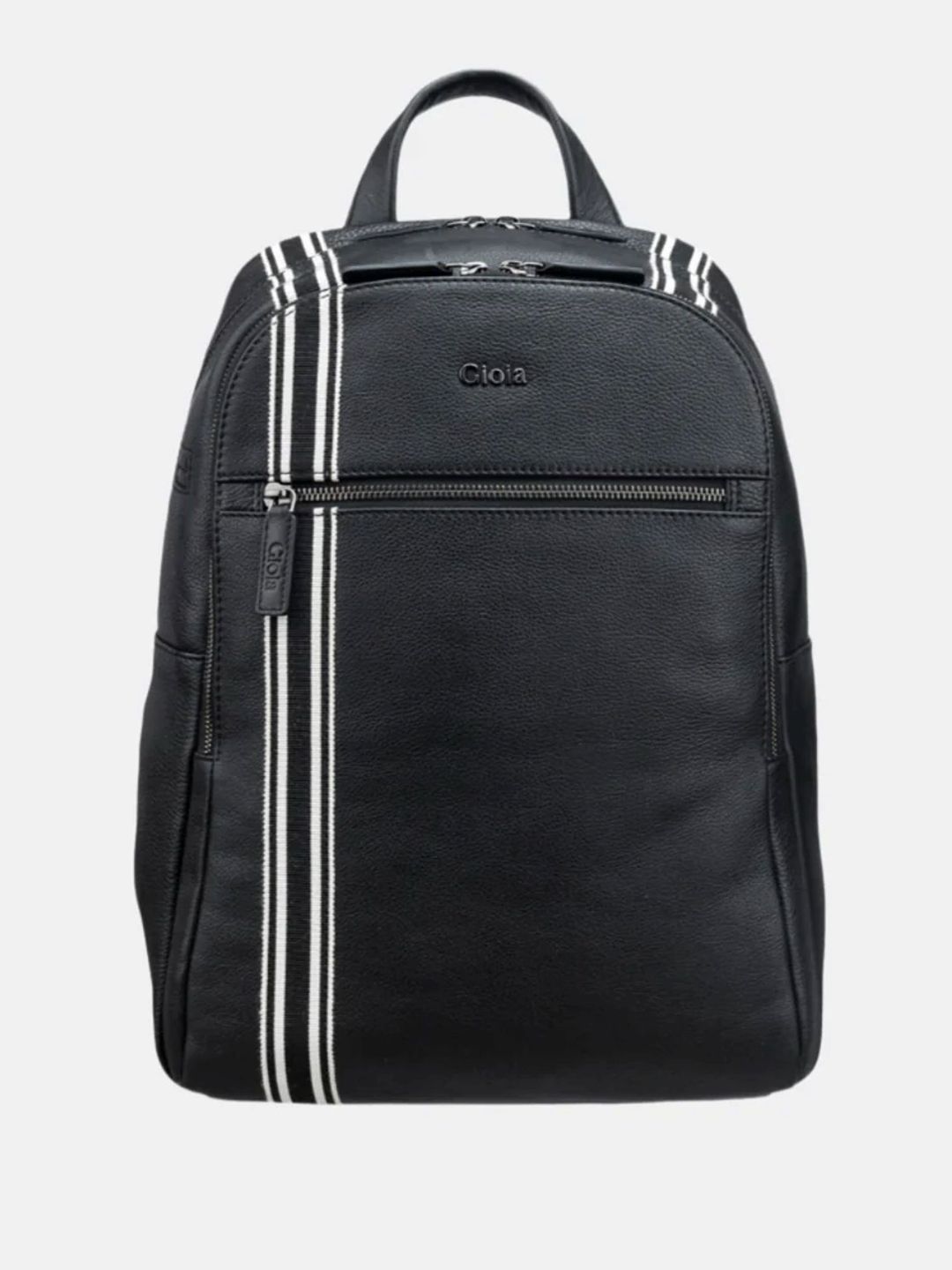 GIOIA Men Textured Leather Backpack-picture-21