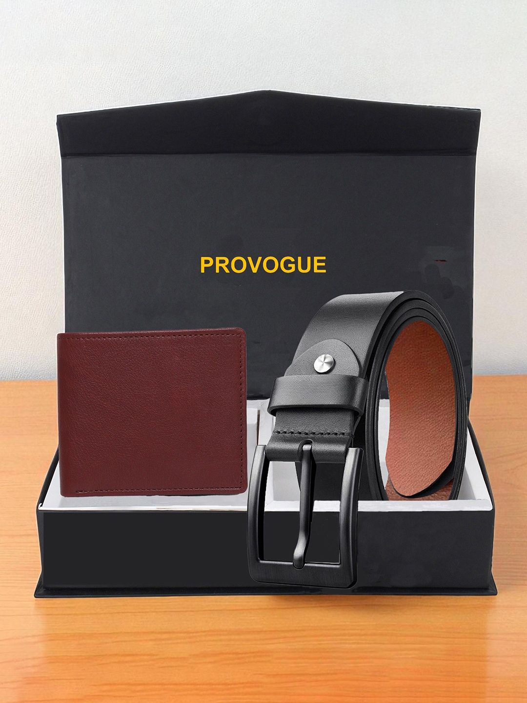 Provogue Men Accessory Gift Set of Belt with Card Holder Combo-picture-38