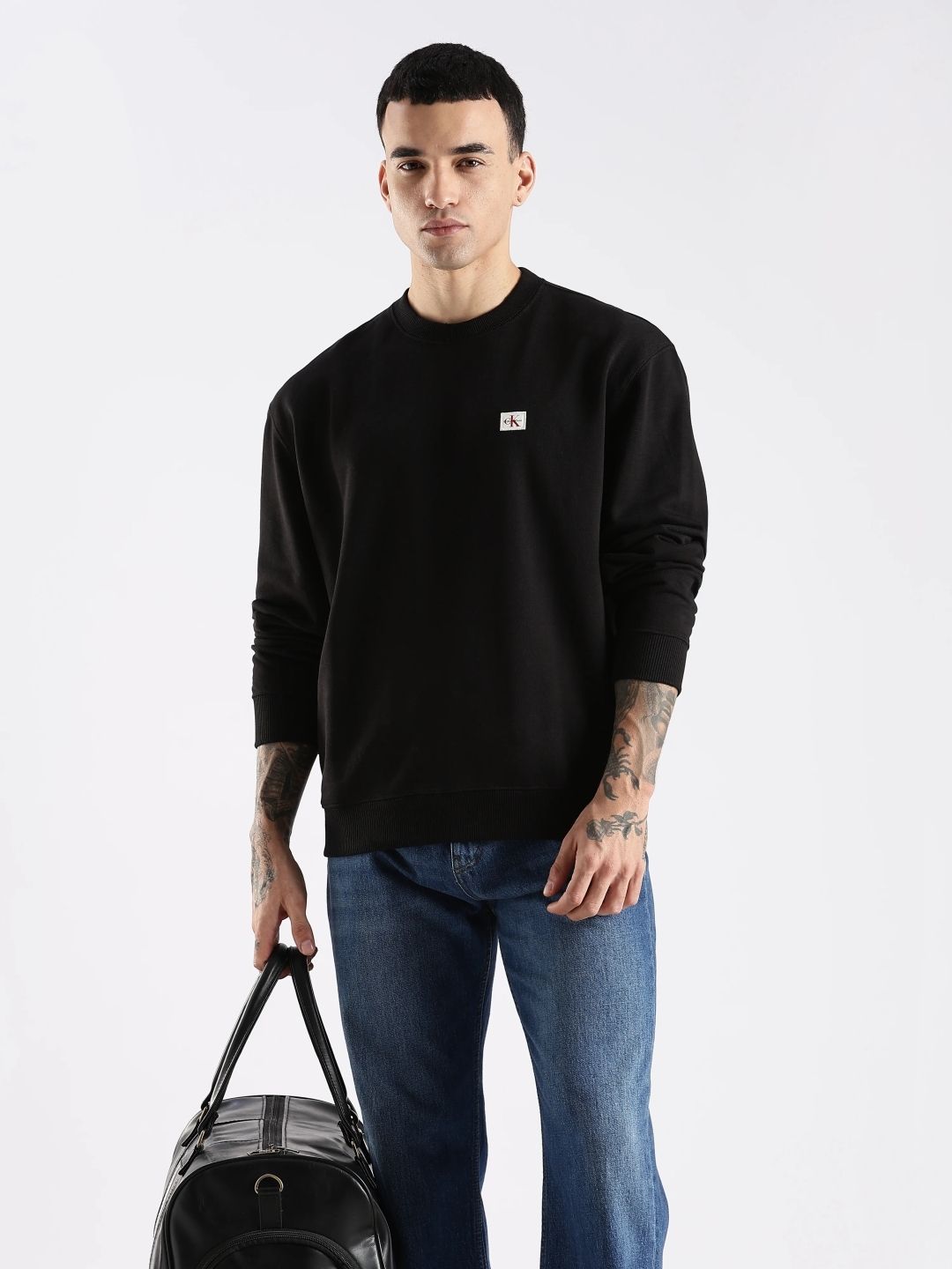 Calvin Klein Jeans Men Regular Fit Cotton Sweatshirt-picture-12