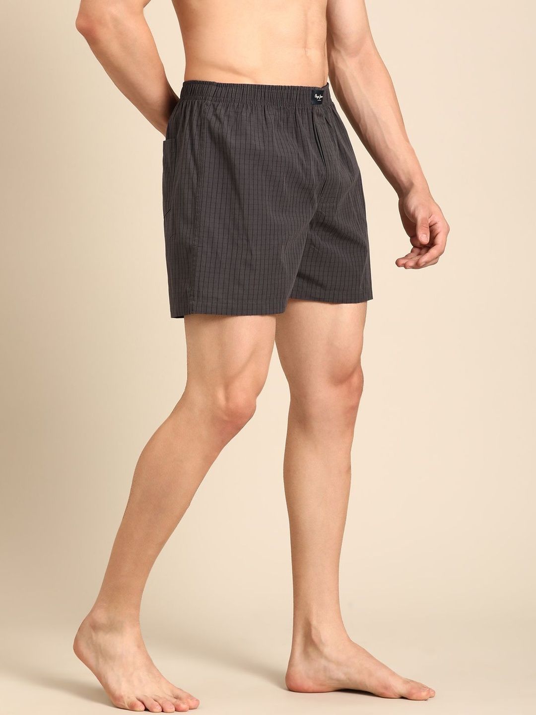 Pepe Jeans Checked Mid-Rise Boxers-picture-50