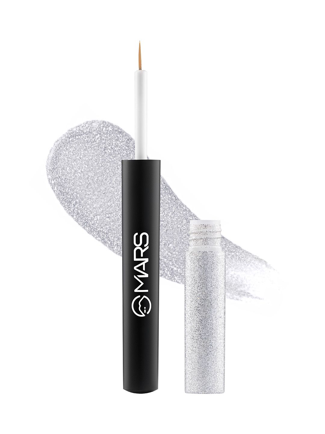MARS Twinkle Wink Glitter Long-Lasting Sparkle Liquid Eyeliner 1.6 ml - Silver Sparkle 03-image-40