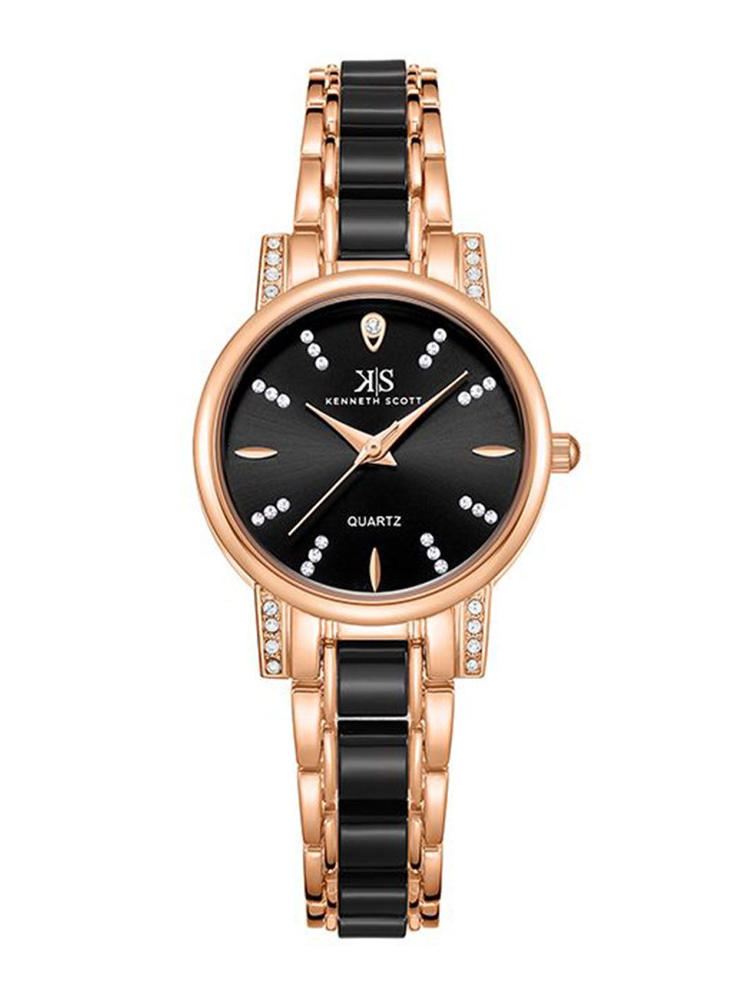 KENNETH SCOTT Women Embellished Dial & Bracelet Style Straps Analogue Watch K23547-KCBB-picture-11