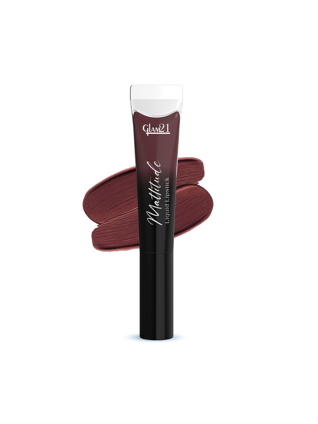 GLAM21 16hr Stay Non-Transfer Liquid Matte Lipstick - 7.5 ml - Brown Chaos 18-image-11
