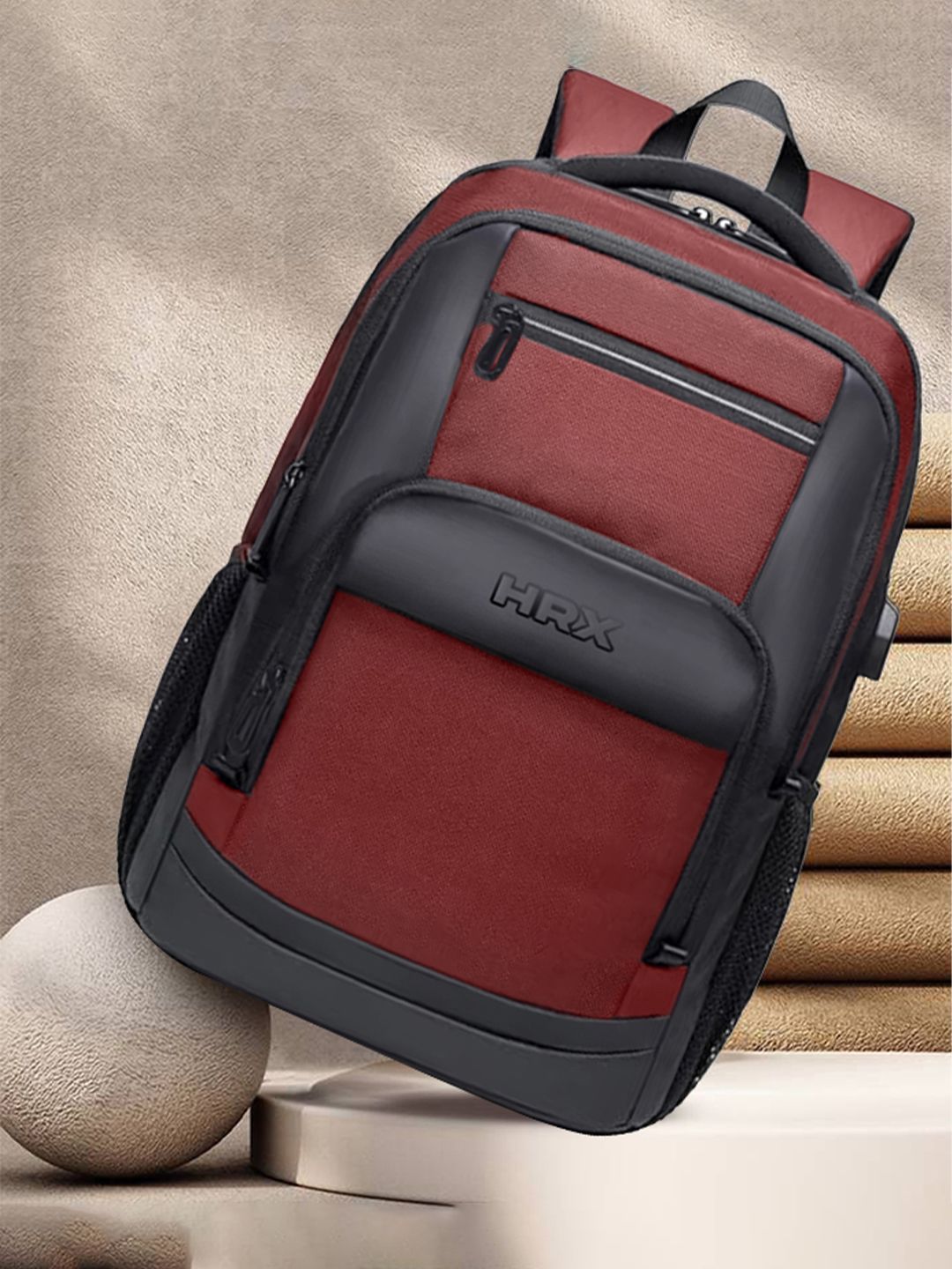 HRX by Hrithik Roshan Unisex Backpack with Anti-Theft-picture-20