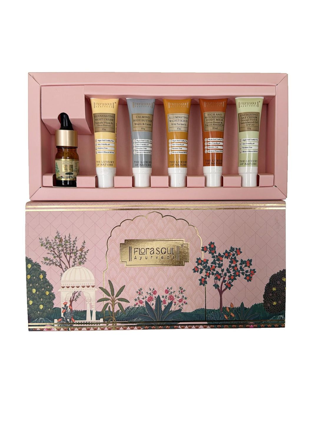 FloraSoul Set Of 6 Body Milk- 10 ml- Body Butter- 10 g- Night Cream- 10g- Day Cream- 10 g-image-19