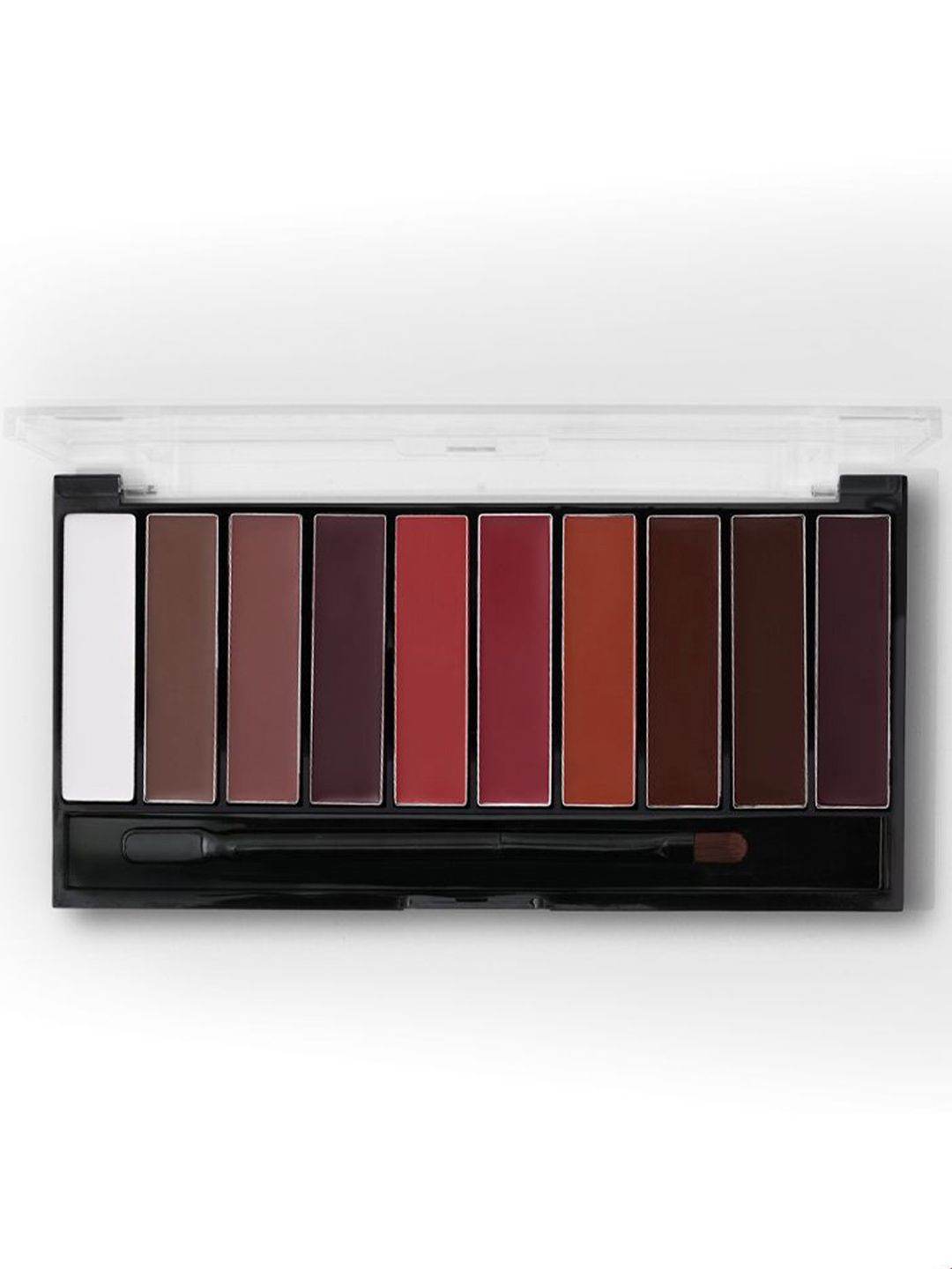 Hilary Rhoda Match Maker Long Lasting Matte Lip Palette With Spatula & Brush - 12 g - 02-picture-24