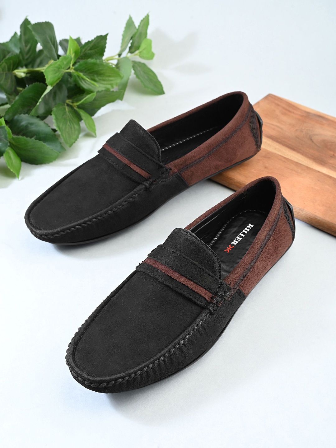 Killer Men Round Toe Driving Shoes-picture-37