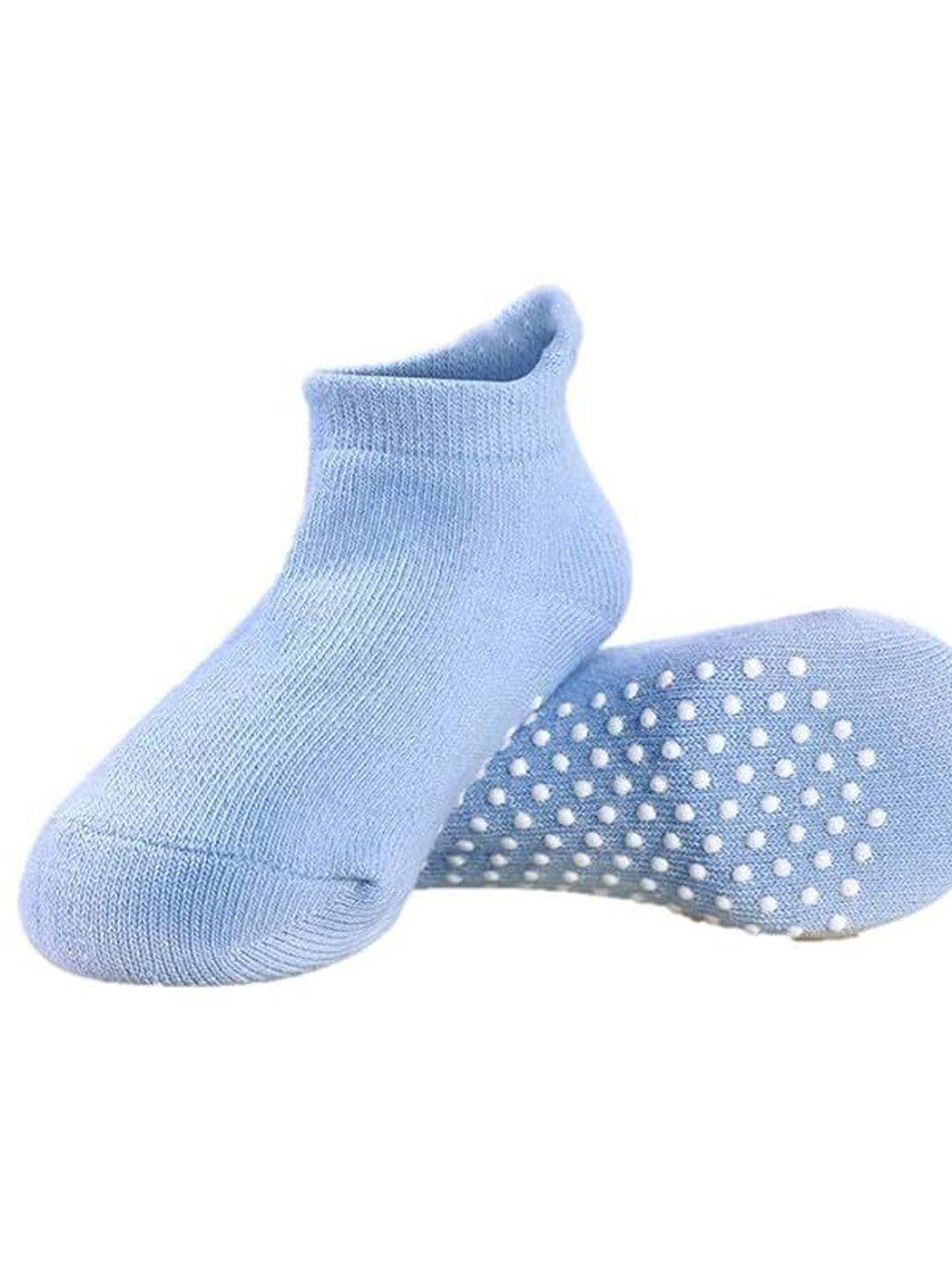 Spancia Kids Combed Cotton Anti-Skid Ankle Length Socks-picture-58