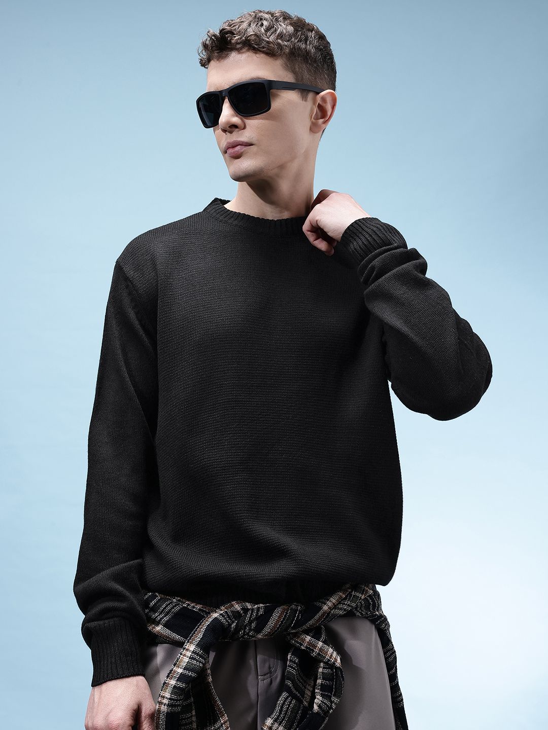 glitchez Round Neck Pullover-picture-25