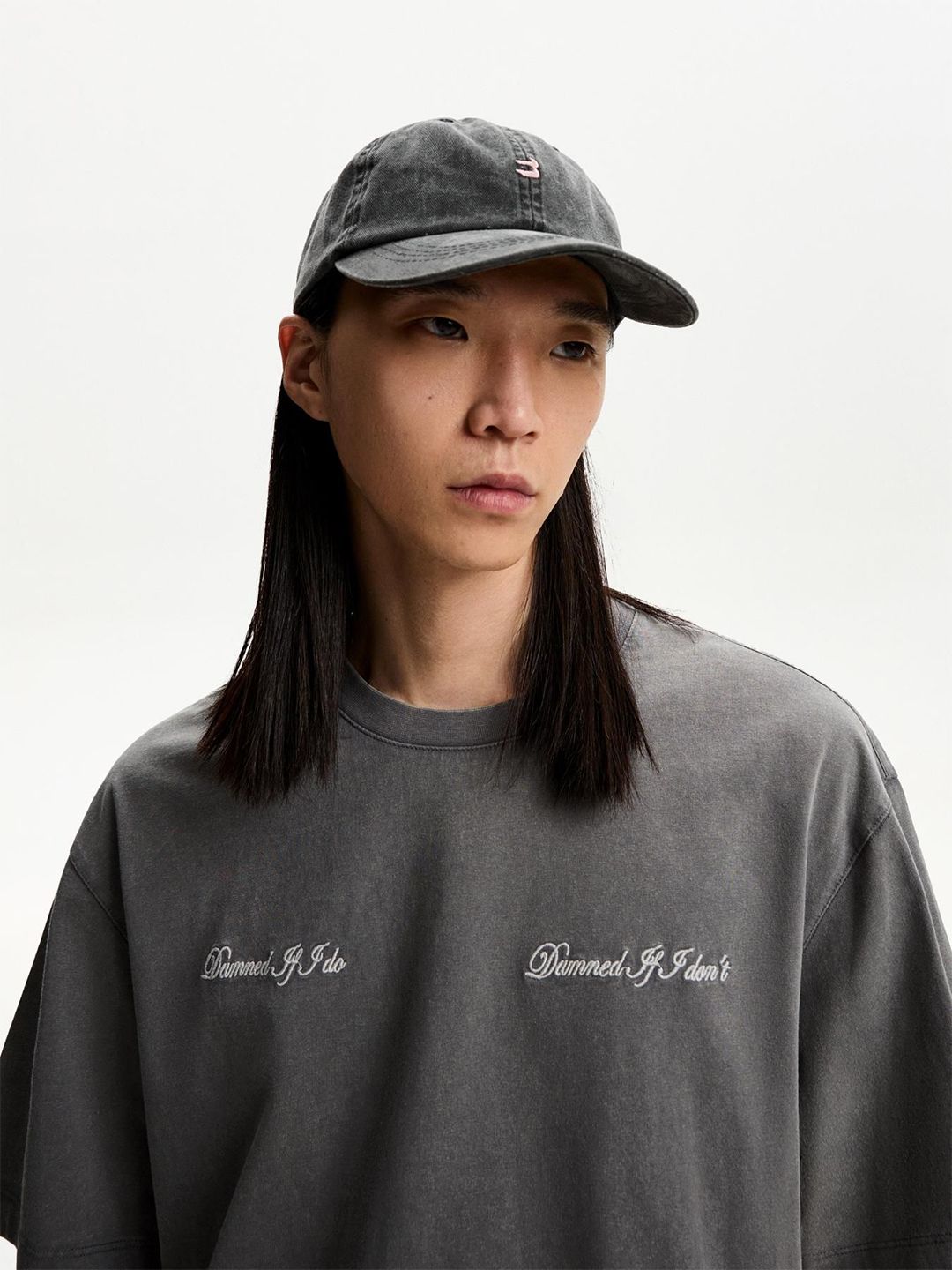 Bershka Men Embroidered Baseball Cap-picture-56