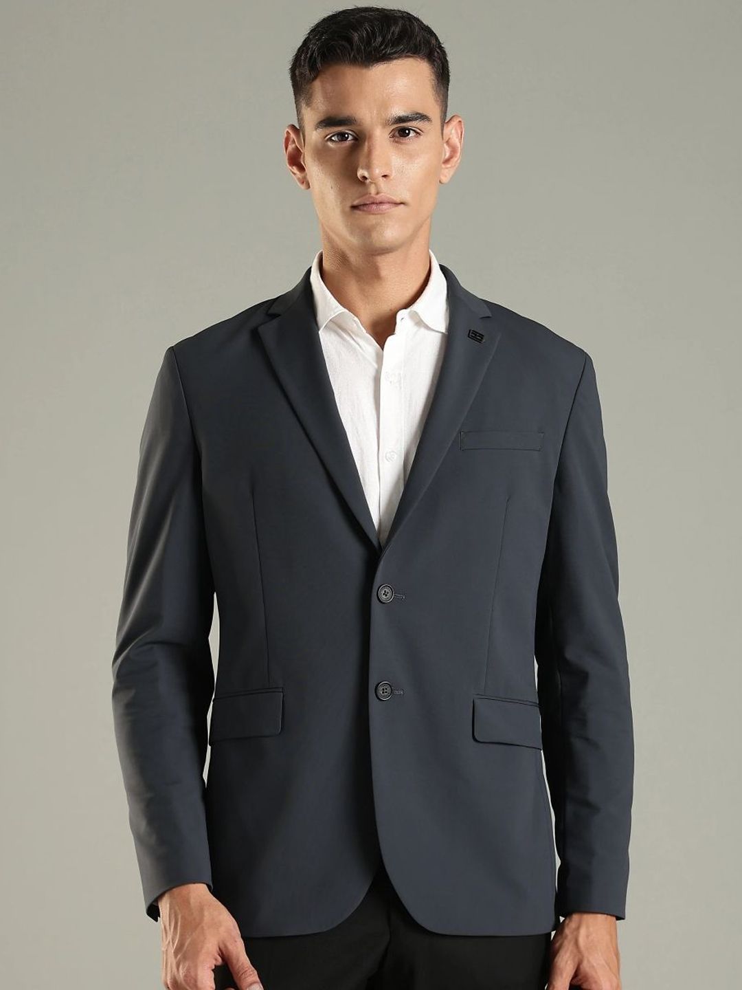 Tommy Hilfiger Notched Lapel Single-Breasted Blazer-picture-29