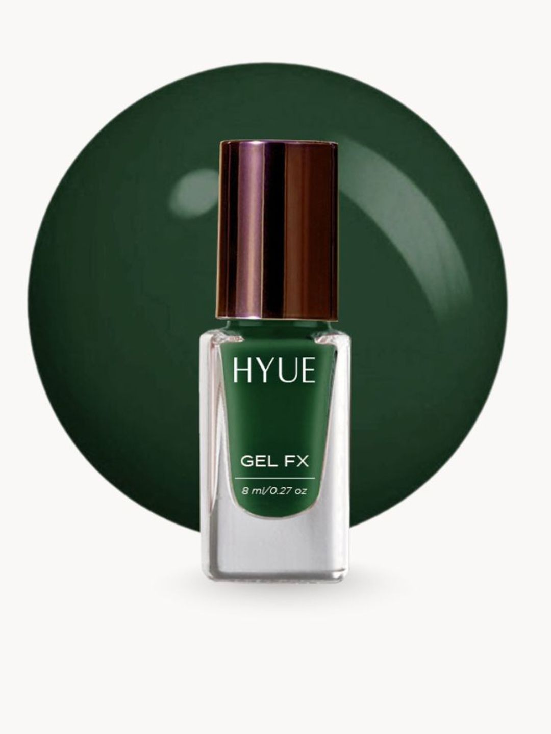 HYUE Gel FX Long Lasting High-Shine Flawless Nail Paint -8ml - Rainforest-picture-40