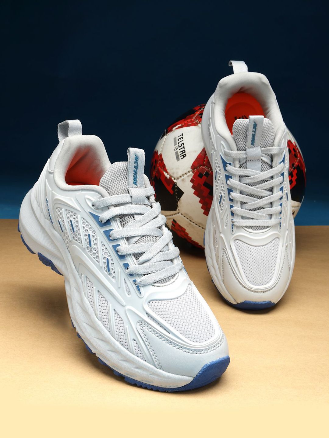 Action Men Mesh Running Non-Marking Shoes-picture-50