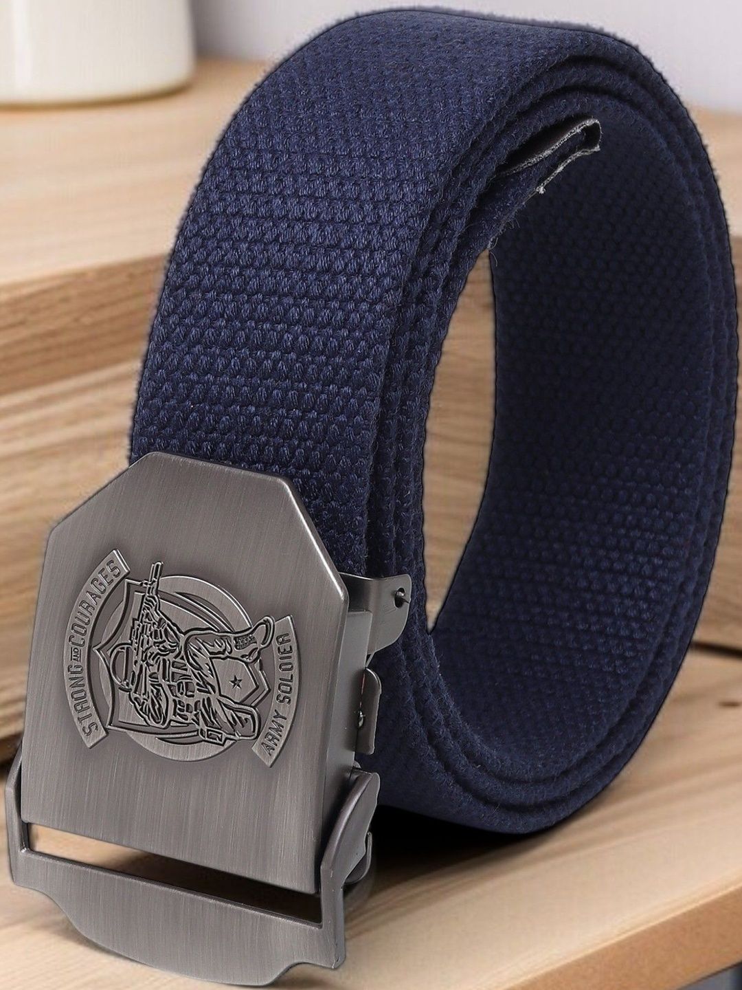 Roadster Men Textured Formal Belt-picture-14