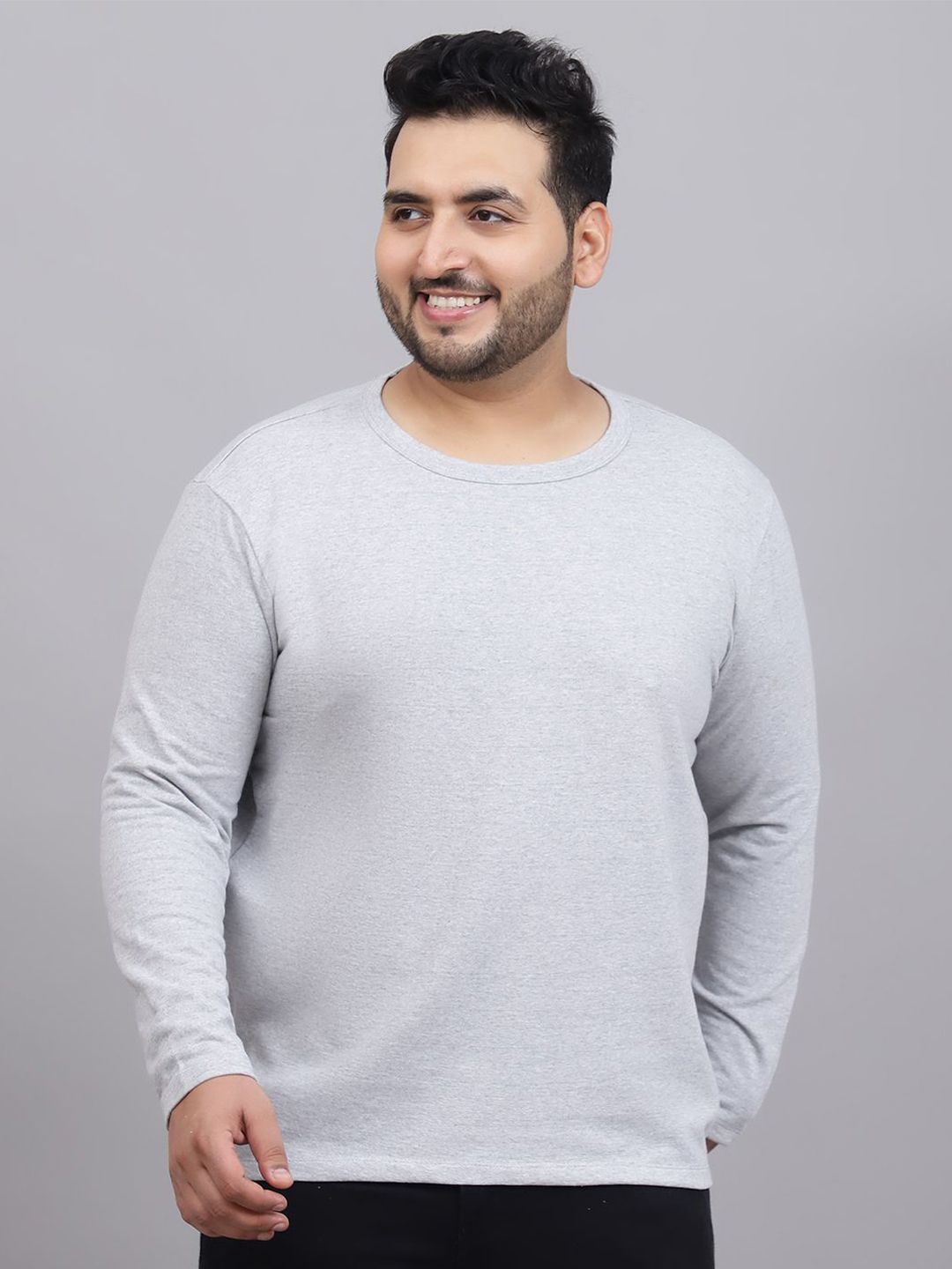 A AND K Men Plus Size Cotton Pullover Sweatshirt-picture-30