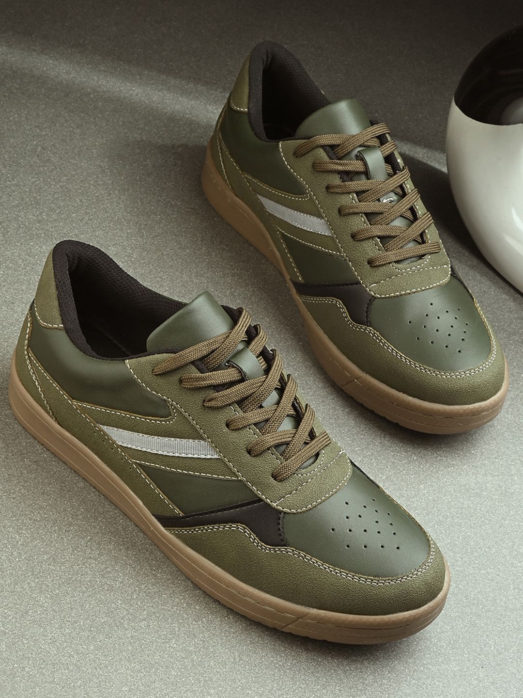 Mactree Men Colourblocked Lace Ups Sneakers-picture-35