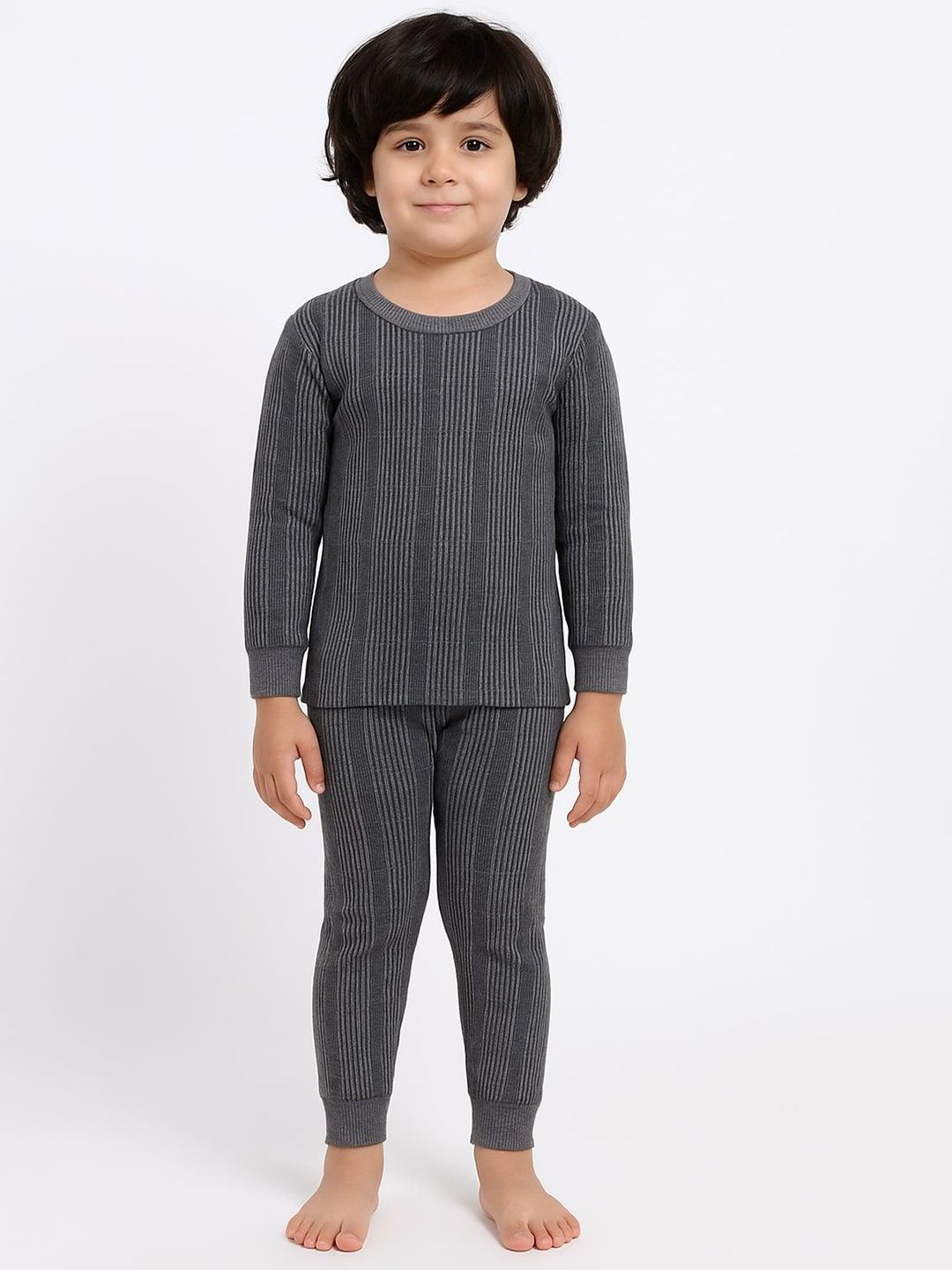 BAESD Unisex Striped Thermal Set-picture-11