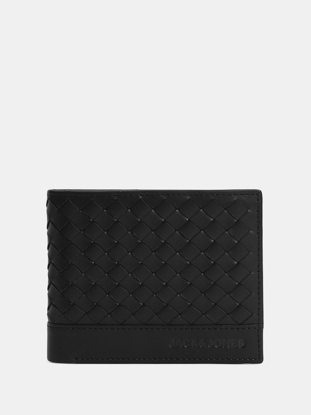 Jack & Jones Men Textured Leather Two Fold Wallet-picture-30