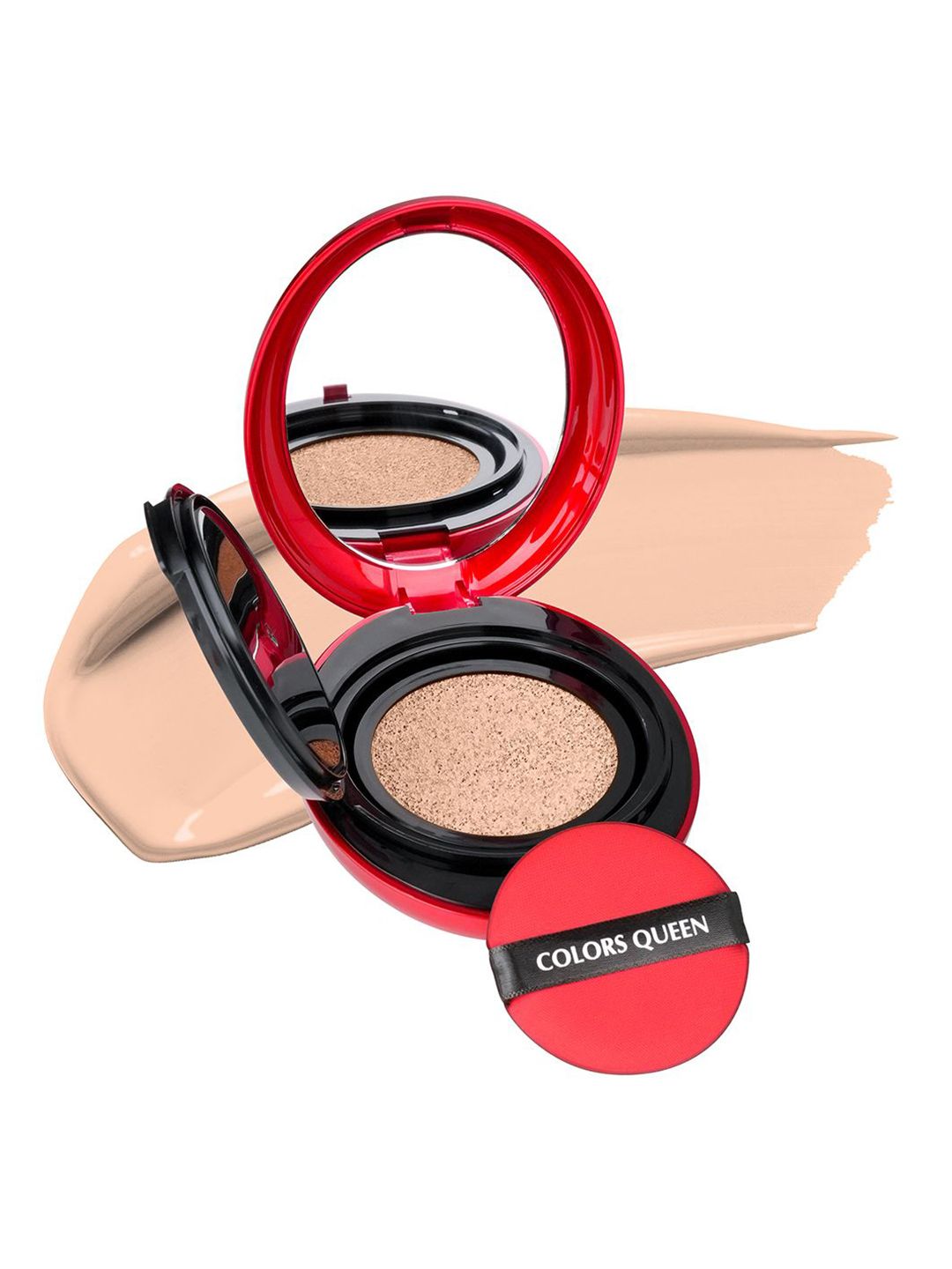 Colors Queen Mask Fit Red Cushion Foundation - 18 g - Fair Ivory - 01-picture-37