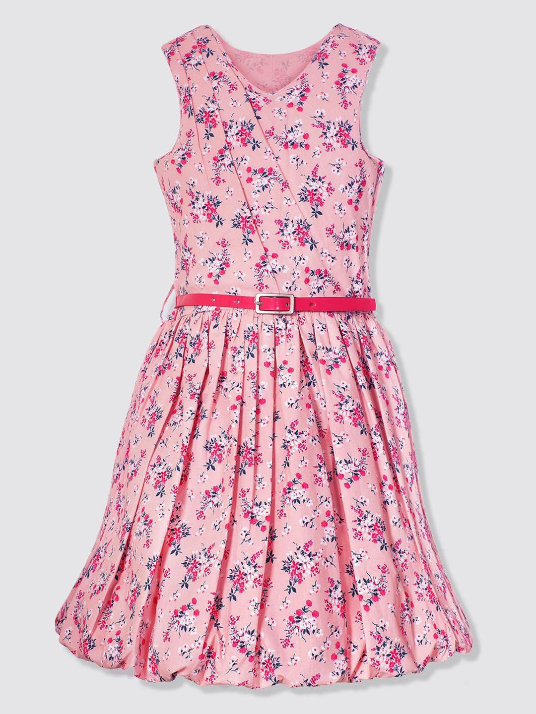 Naughty Ninos Floral Print Fit & Flare Dress-picture-23