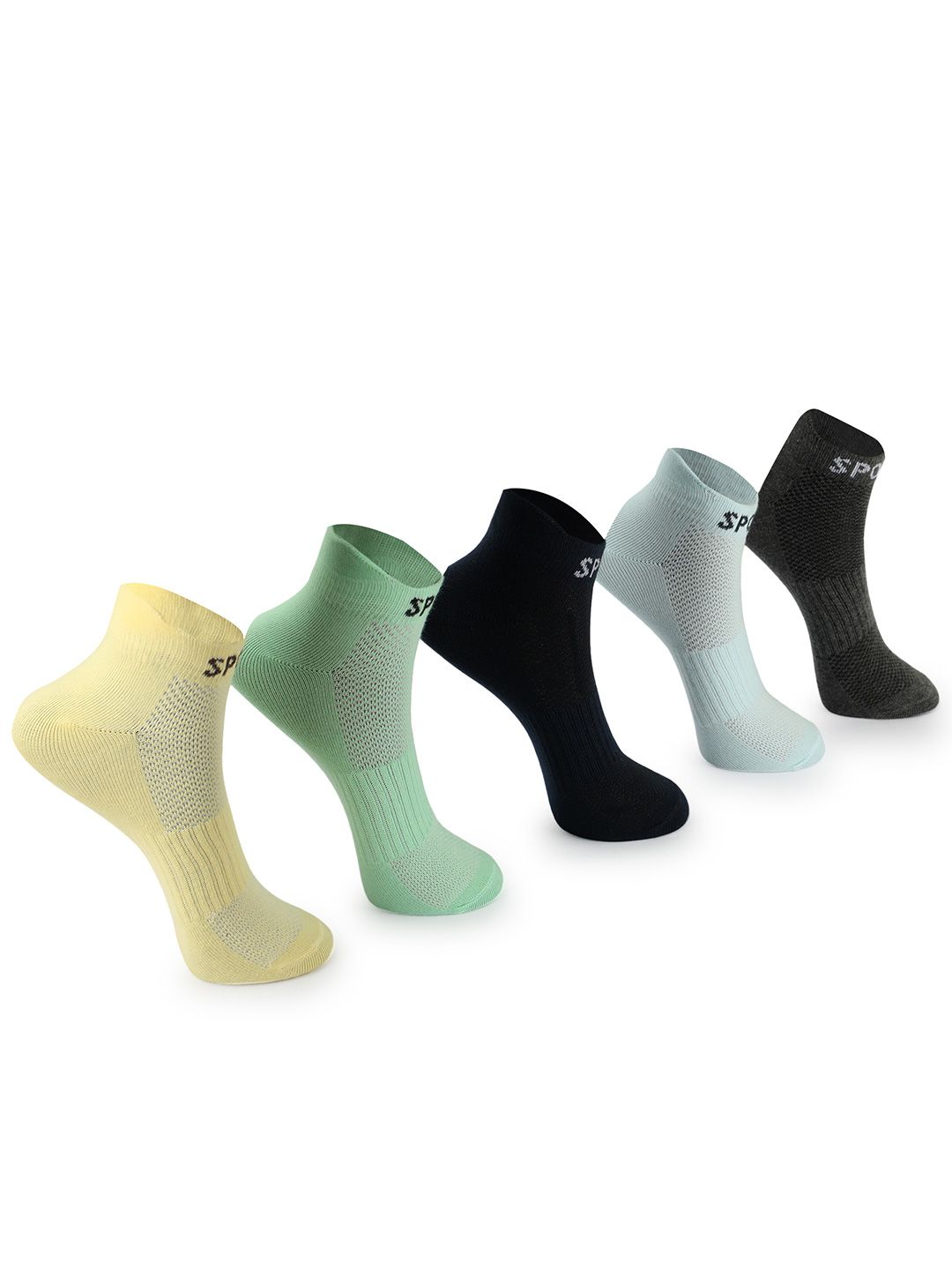 PRIMESOX MOVE ON Boys Pack of 5 Ankle Length Socks-picture-57