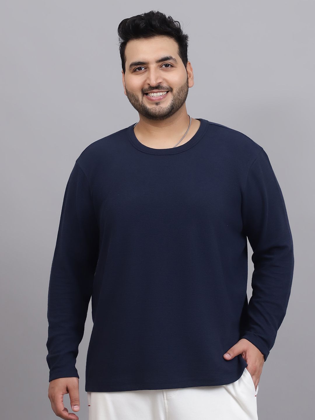 A AND K Men Cotton Round Neck Sweatshirt-picture-25