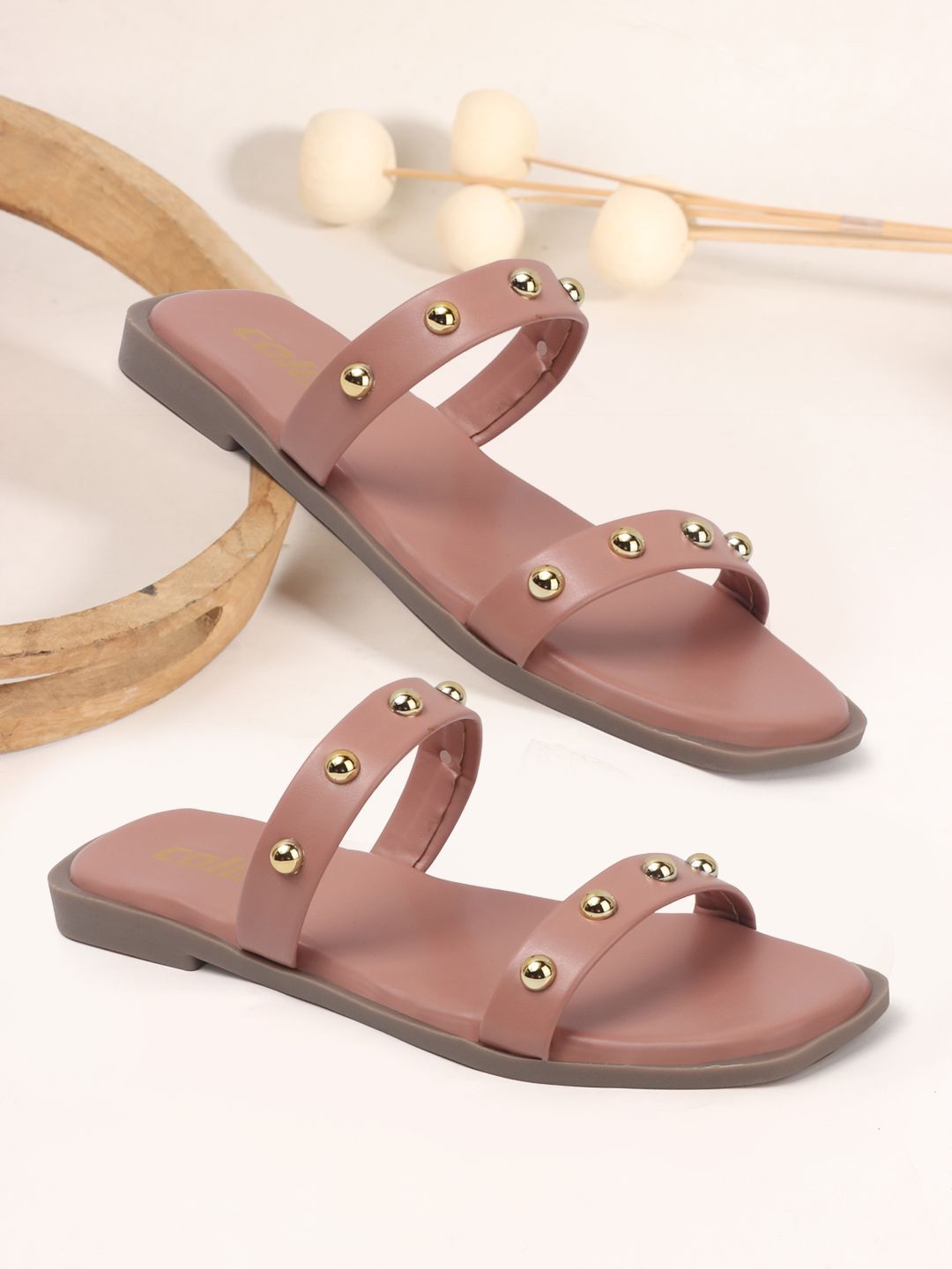 Colo Women Embellished Open Toe Flats-picture-26