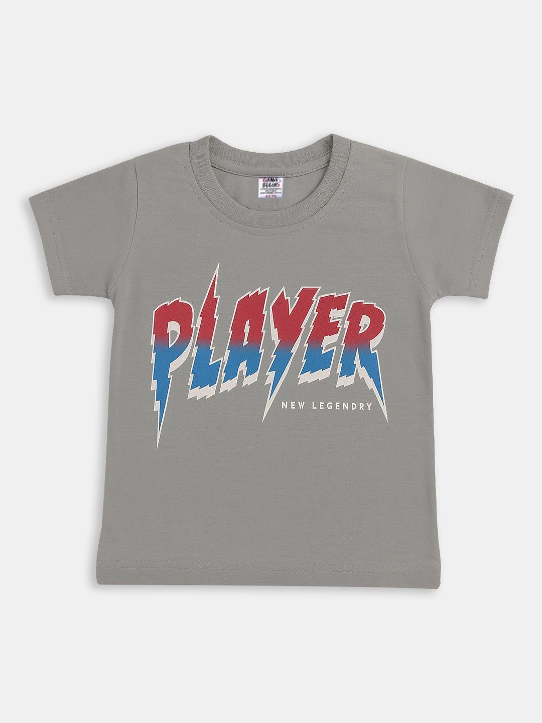 Here&Now X Game Begins Boys Typography Printed Pure Cotton T-Shirt-picture-27