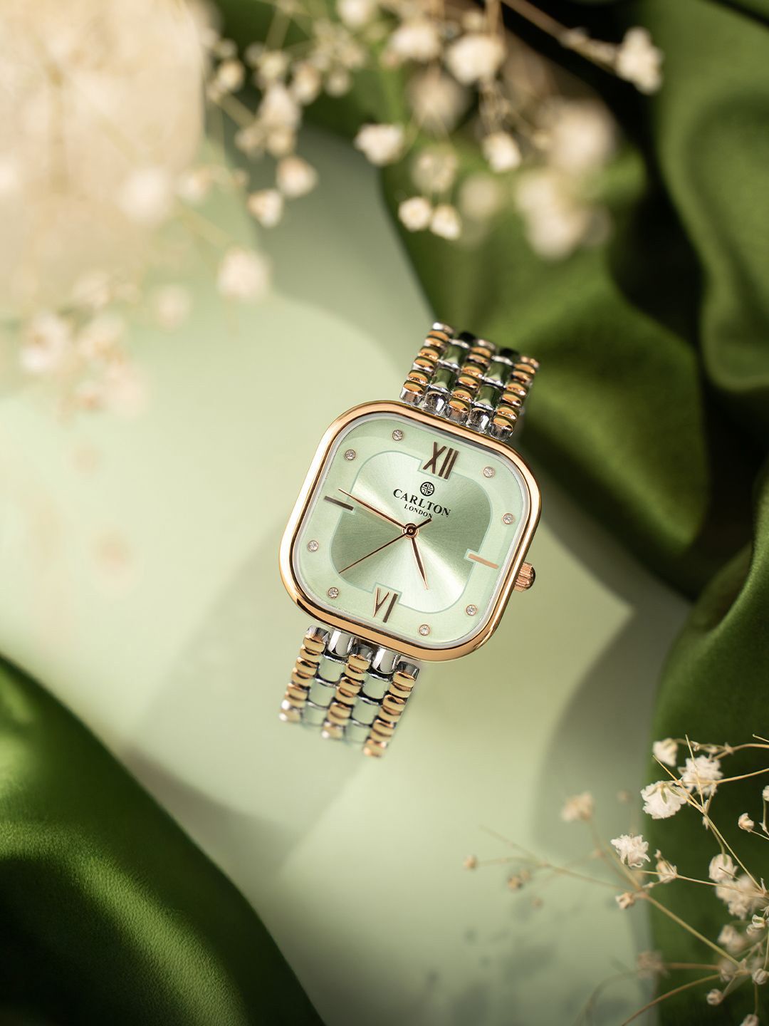 Carlton London Women Analog Watch & Tennis Bracelet Gift Set CLPLG107-Multi-picture-41