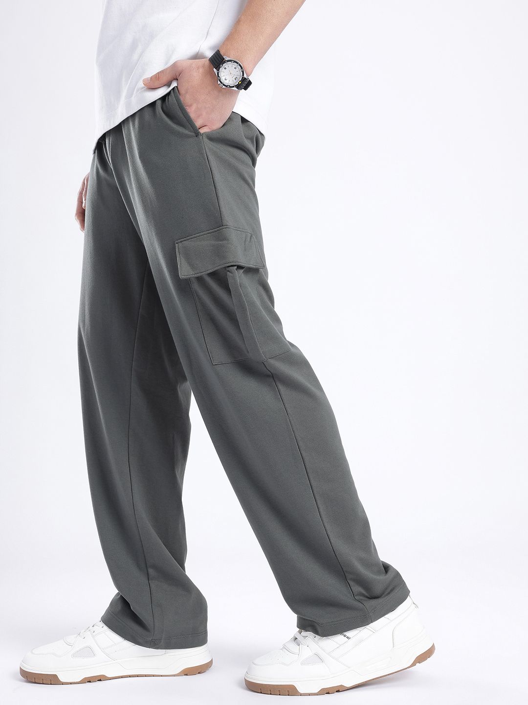 glitchez Men Relaxed Fit Track Pant-image-37