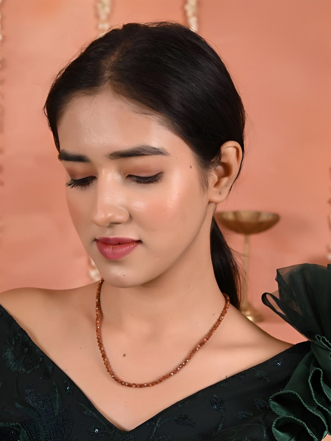 RATNAVALI JEWELS Artificial Beaded Minimal Necklace-picture-26