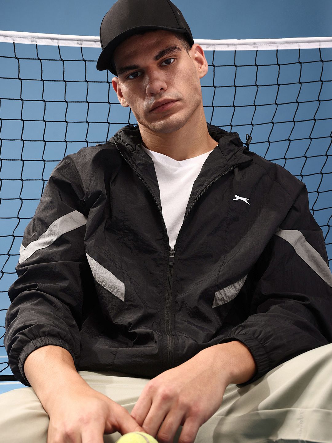 Slazenger Hooded Sporty Jacket