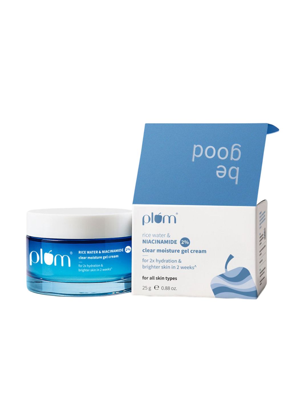 Plum 2% Niacinamide & Rice Water Gel Cream Moisturizer- 25 g-picture-36